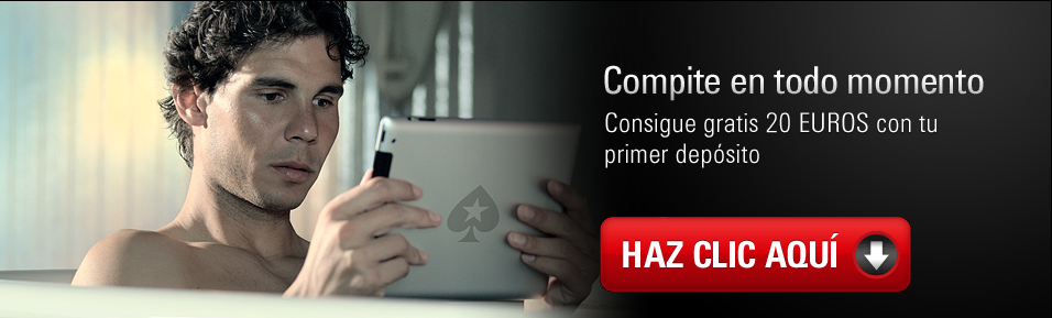 Registrate para empezar a ajugar poker en la sala de Pokerstars