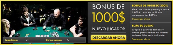 Recibe el mejor bono de bienvenida si te registrats en la sala Bet365