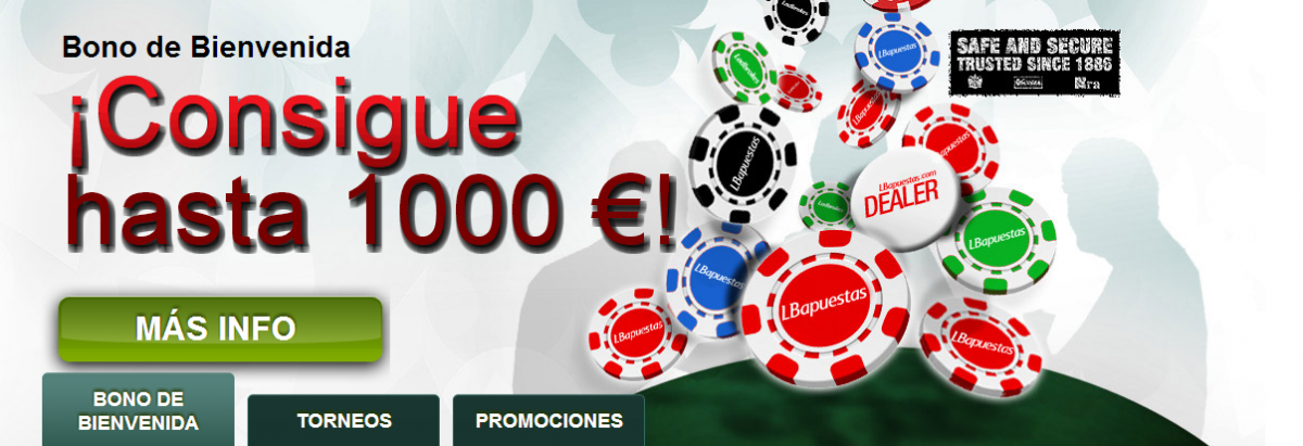 Registrate ahora con Lbpoker y recibe tu bono de bienvenida pana empezar a jugar en la sala