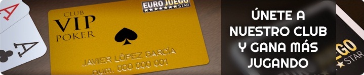 Aprende a jugar poker en la sala Eurojuego Star y ademas recibe el mejor bono de bienvenida
