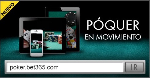 Registrate en la sala de poker Bet365 y recibe tu bono de bienvenida