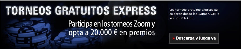 Registrate en PokerStars y recibe tu bono de bienvenida para empezar a jugar poker en la sala